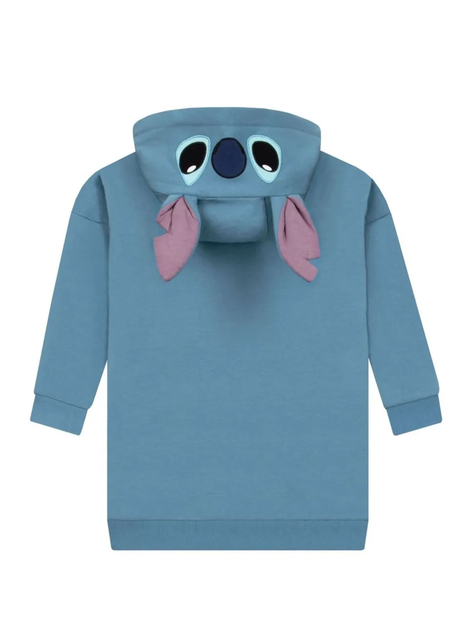 Character Blue Disney Lilo & Stitch Longline Hoodie