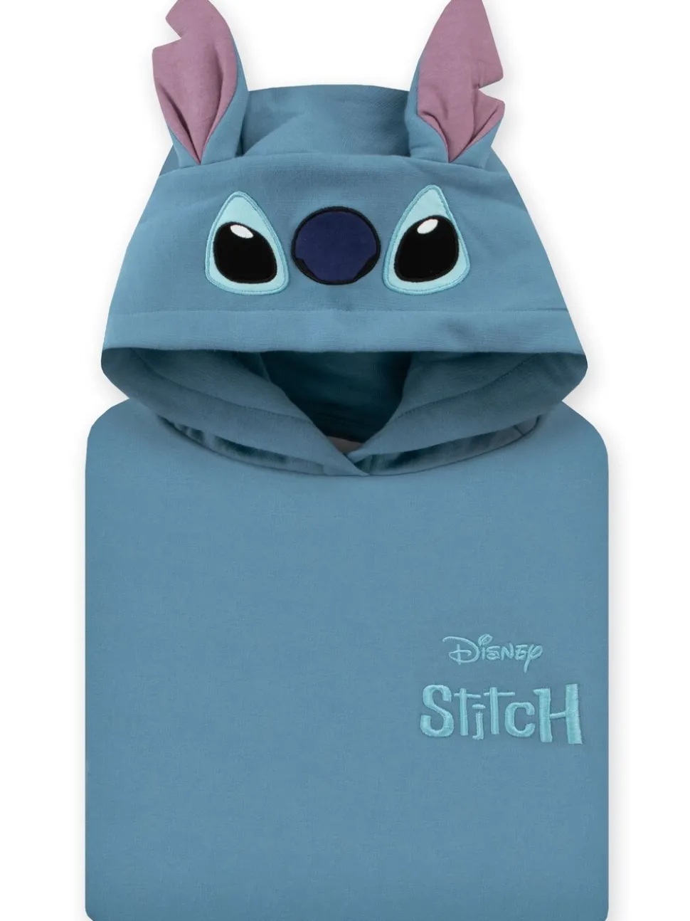 Character Blue Disney Lilo & Stitch Longline Hoodie