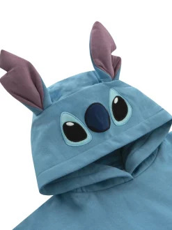 Character Blue Disney Lilo & Stitch Longline Hoodie