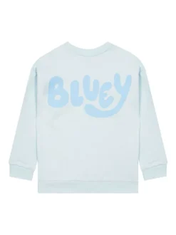 Character Blue Embroidered Daisy Sweatshirt