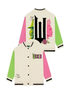 Character Cream Wicked Glinda And Elphaba Bomber Jacket