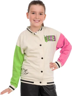 Character Cream Wicked Glinda And Elphaba Bomber Jacket