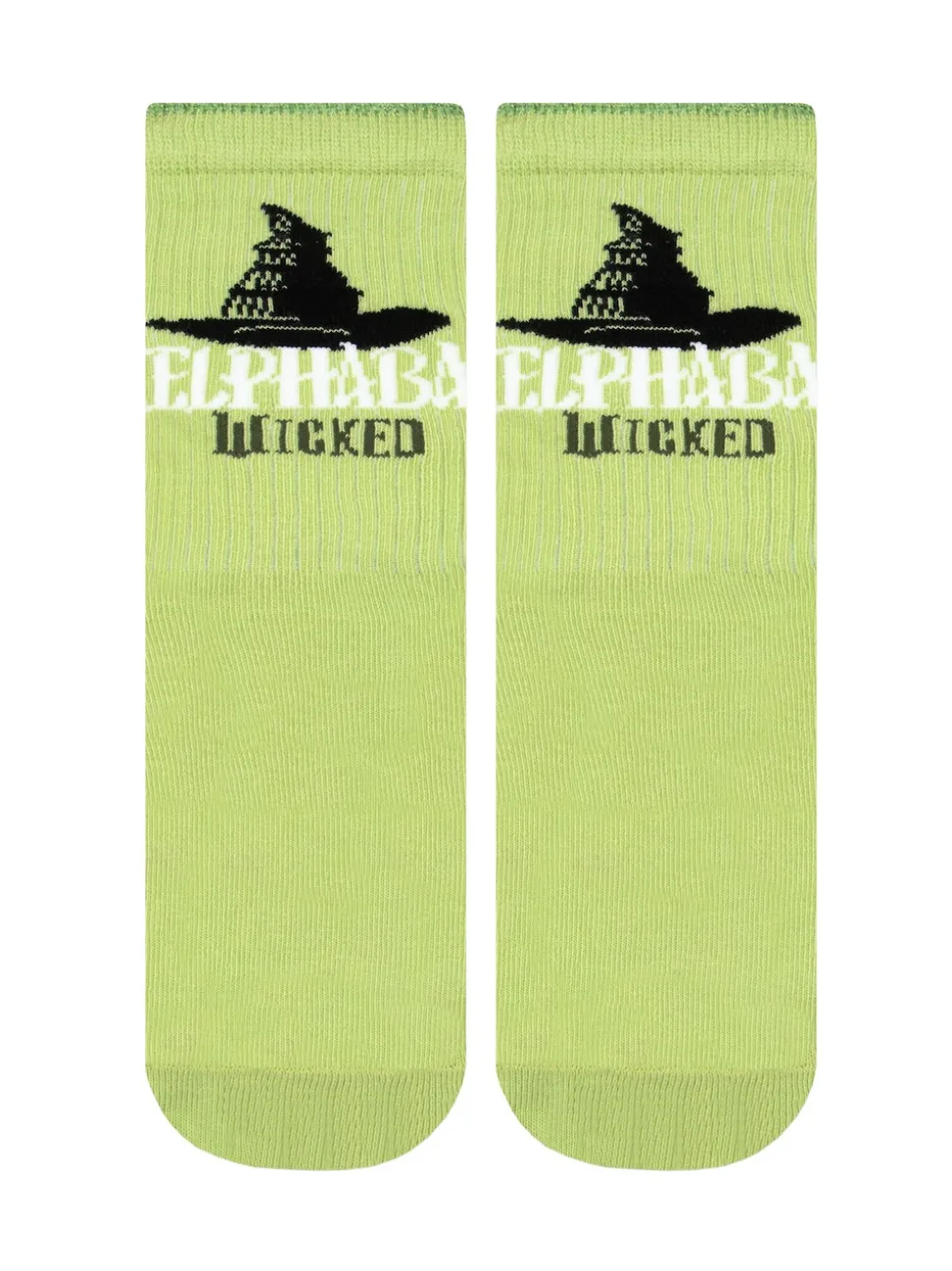 Character Green Wicked Girls Pack Of 3 Socks