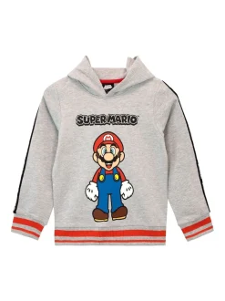 Character Grey Super Mario Hoodie