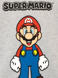 Character Grey Super Mario Hoodie