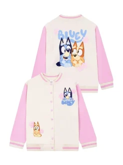 Character Pink Bluey And Bingo Girls Bomber Jacket