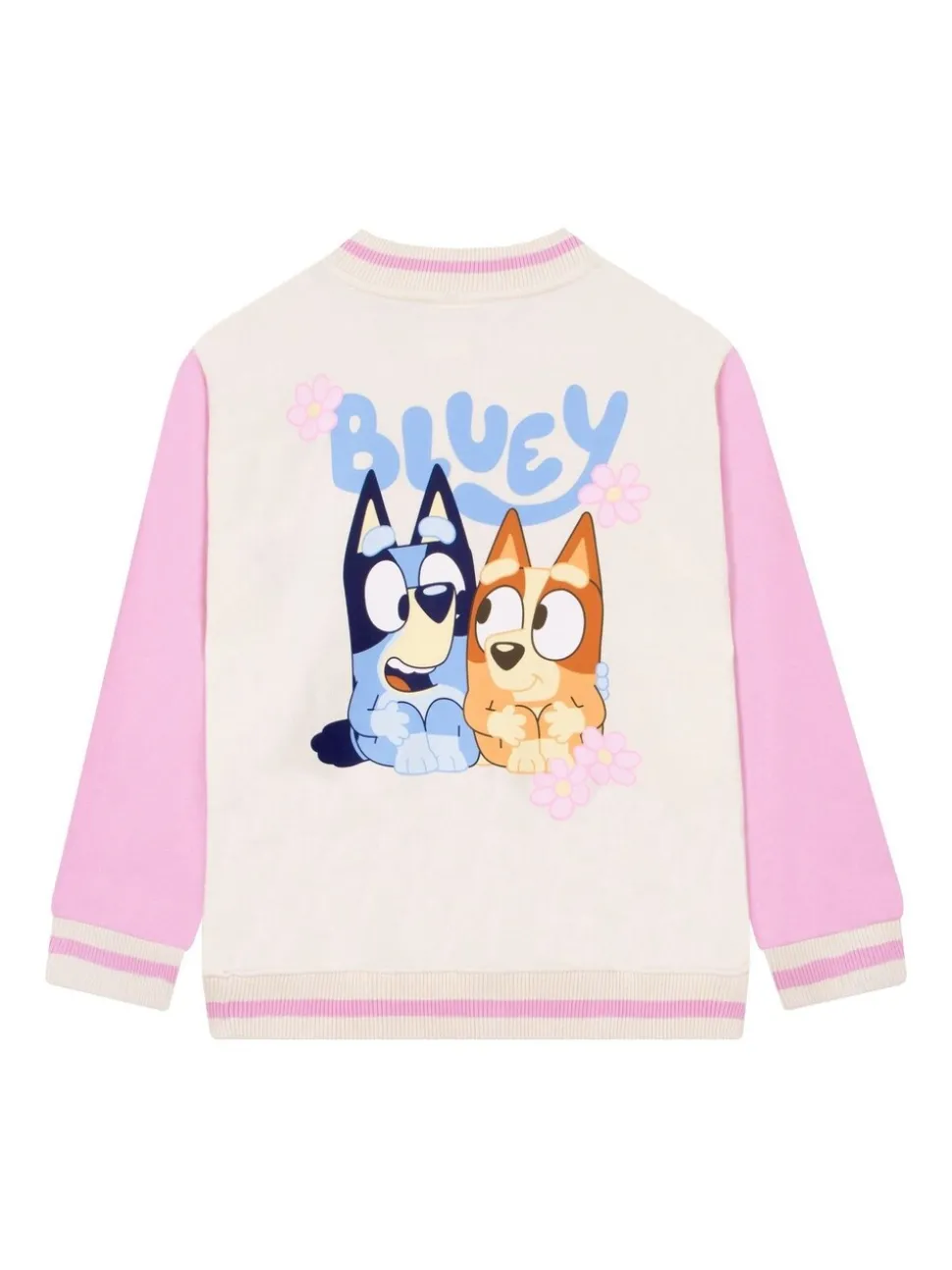 Character Pink Bluey And Bingo Girls Bomber Jacket