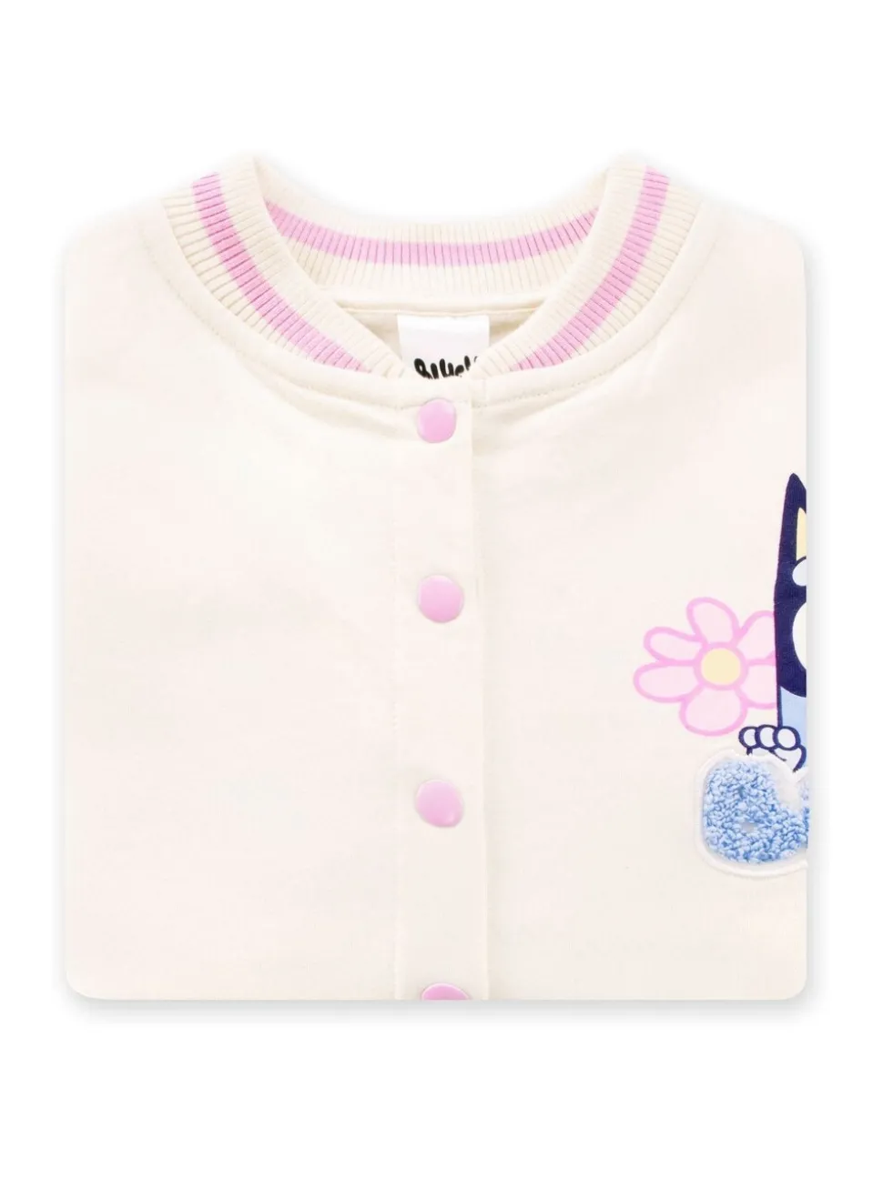 Character Pink Bluey And Bingo Girls Bomber Jacket