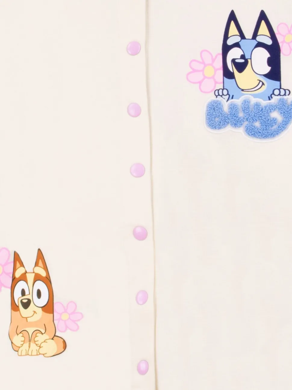 Character Pink Bluey And Bingo Girls Bomber Jacket