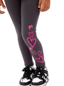 Character Pink 100% Cotton Barbie Sweatshirt and Leggings Set