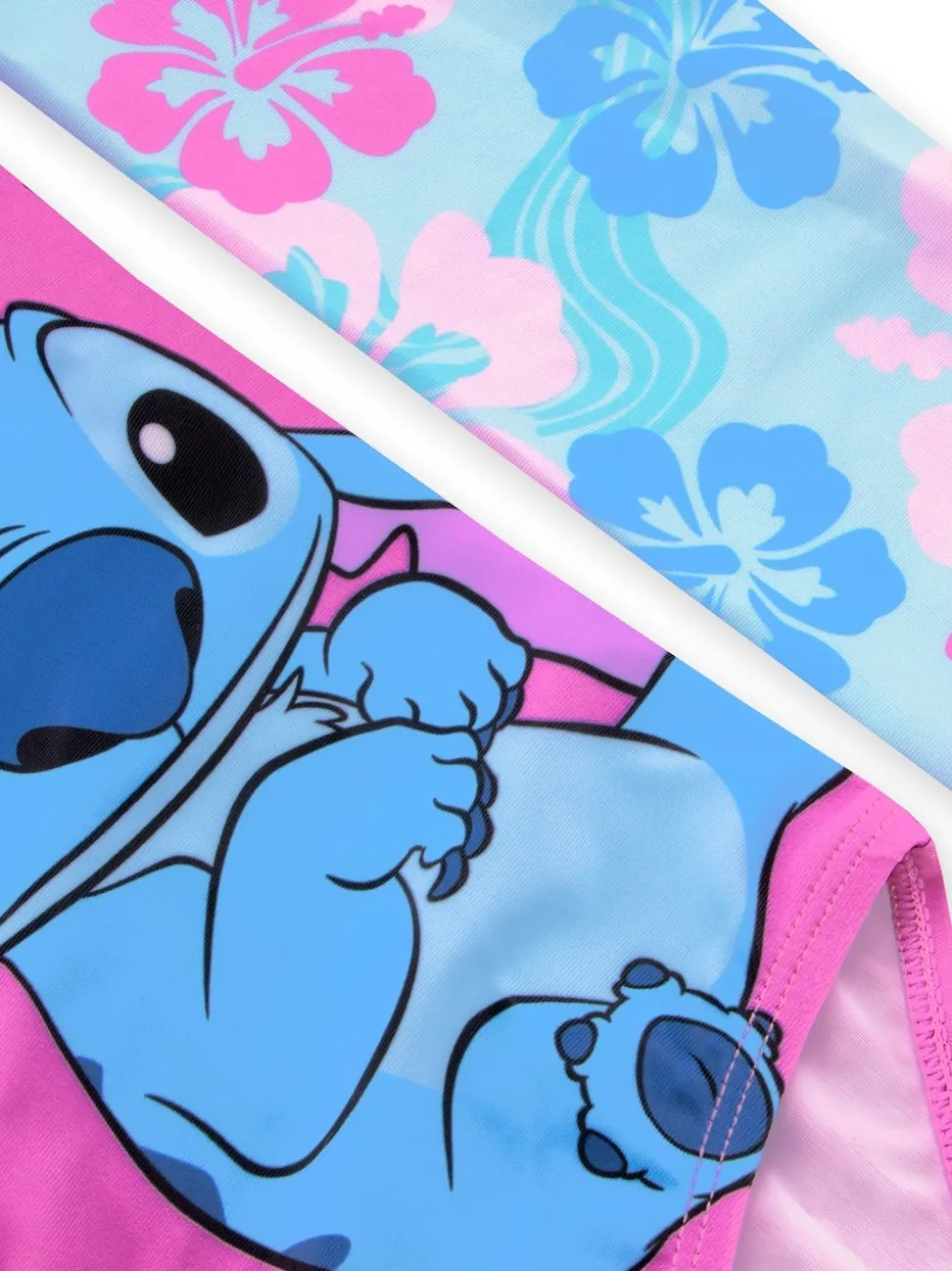 Character Pink Disney Lilo And Stitch & Angel Swimsuit
