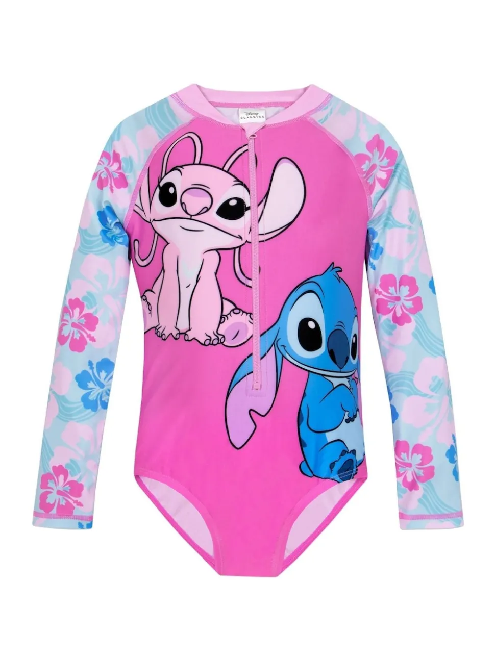 Character Pink Disney Lilo And Stitch & Angel Swimsuit