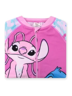 Character Pink Disney Lilo And Stitch & Angel Swimsuit