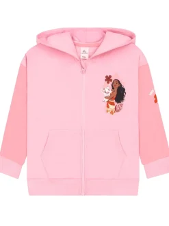 Character Pink Disney Moana Zip Up Hoodie
