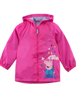 Character Pink Girls Peppa Pig Jacket