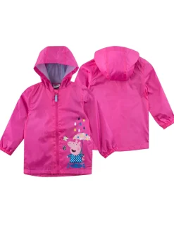 Character Pink Girls Peppa Pig Jacket