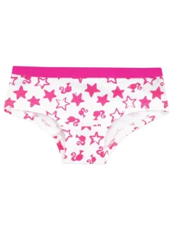 Character Pink Kids Barbie Multipack 100% Cotton Briefs 5 Packs