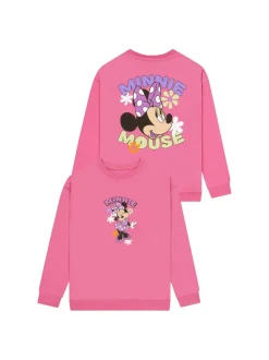 Character Pink Minnie Mouse Girls Sweatshirt