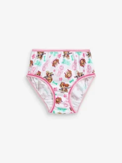 Character Pink Paw Patrol 100% Cotton Briefs 5 Pack