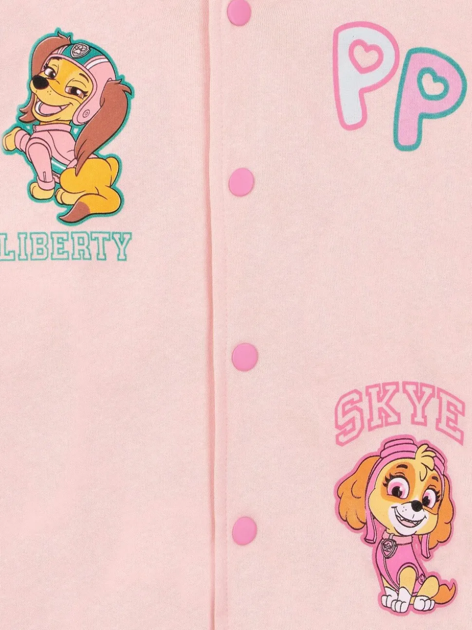 Character Pink PAW Patrol Liberty And Skye Varsity Jacket