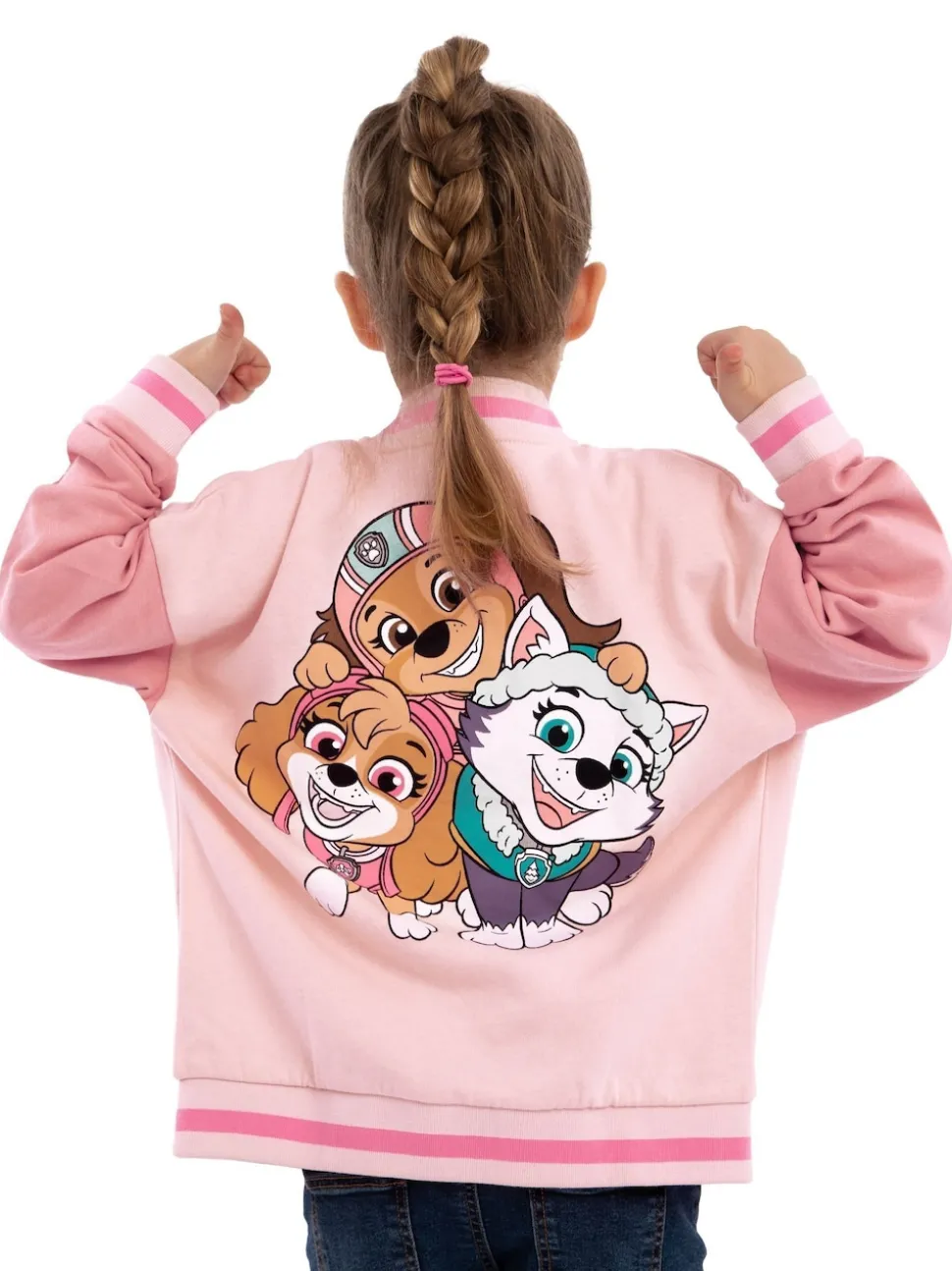 Character Pink PAW Patrol Liberty And Skye Varsity Jacket