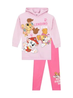 Character Pink PAW Patrol Longline Hoodie And Leggings Set