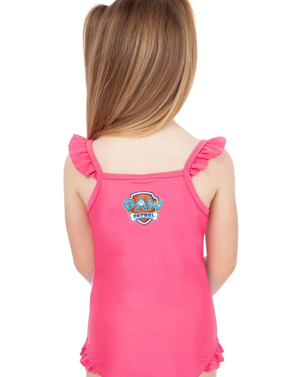 Character Pink Paw Patrol Ruffle Pink Swimsuit