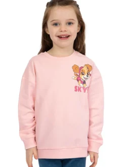 Character Pink PAW Patrol Skye Glitter 100% Cotton Sweatshirt