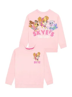 Character Pink PAW Patrol Skye Glitter 100% Cotton Sweatshirt