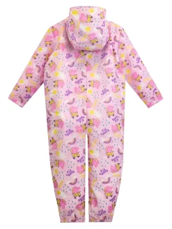 Character Pink Peppa Pig Puddle Suit