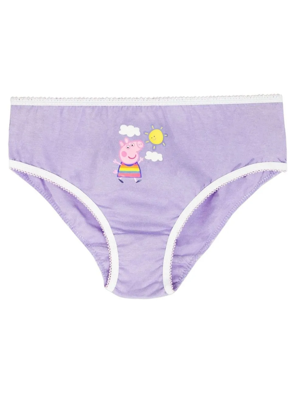 Character Pink Peppa Pig Rainbow Underwears 5 Pack