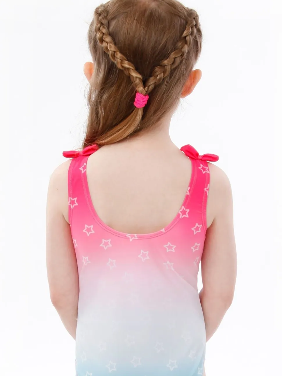 Character Pink Pokemon Girls Printed Tie Swimsuit