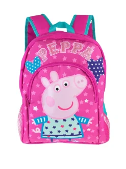 Character Pink Stars and Hearts Peppa Pig Backpack
