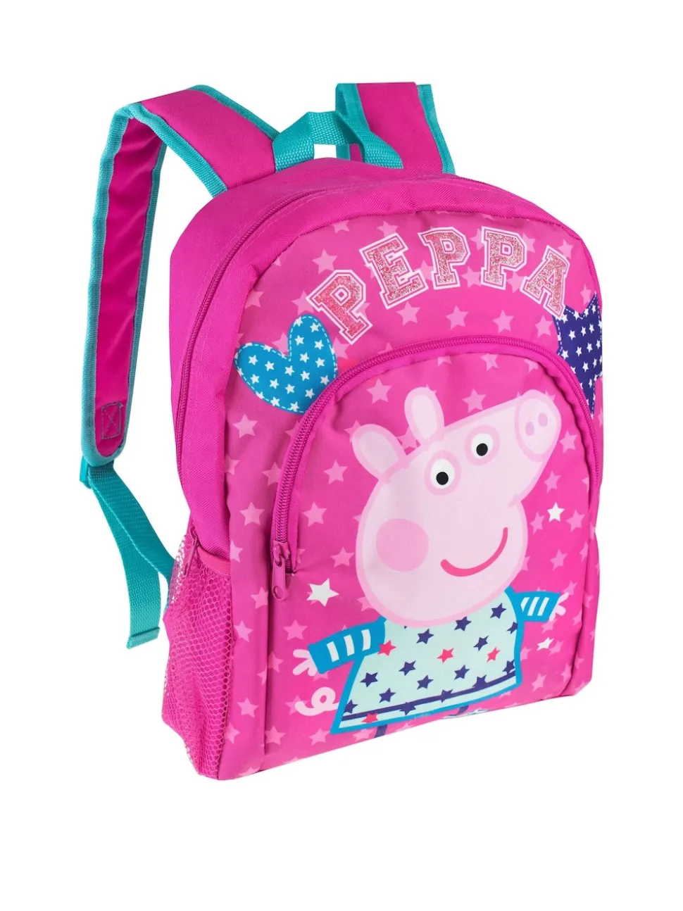 Character Pink Stars and Hearts Peppa Pig Backpack