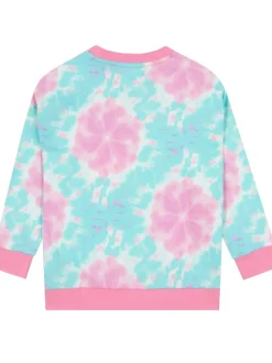 Character Pink Wicked Tie Dye Sweatshirt For Girls