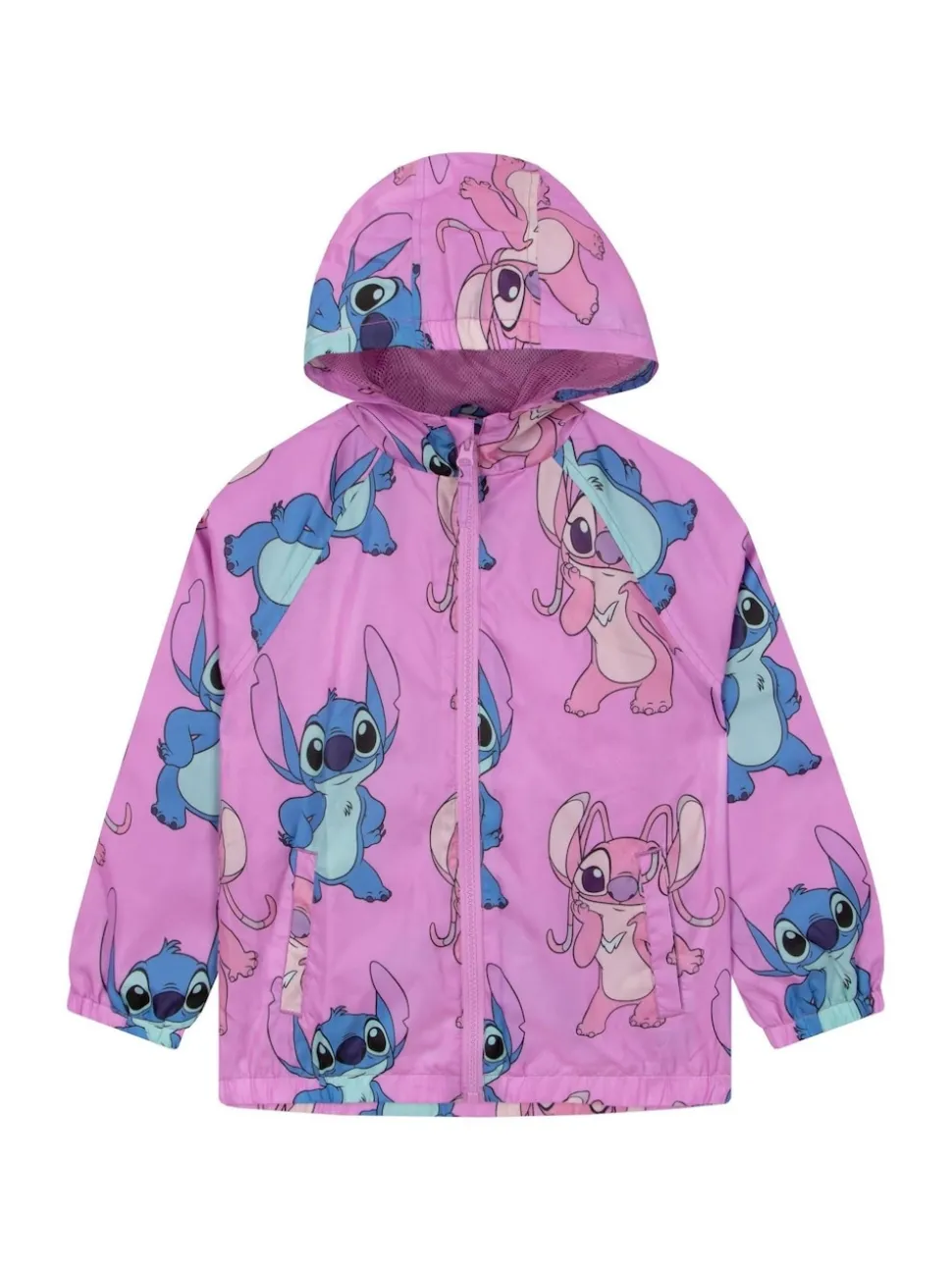 Character Purple Disney Lilo & Stitch Girls Raincoat