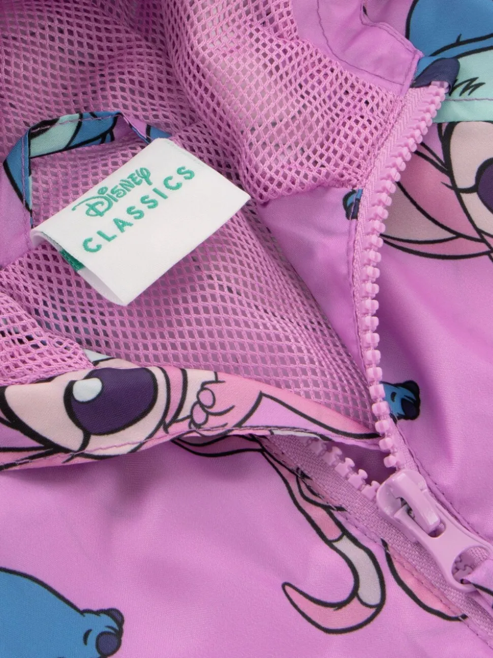 Character Purple Disney Lilo & Stitch Girls Raincoat