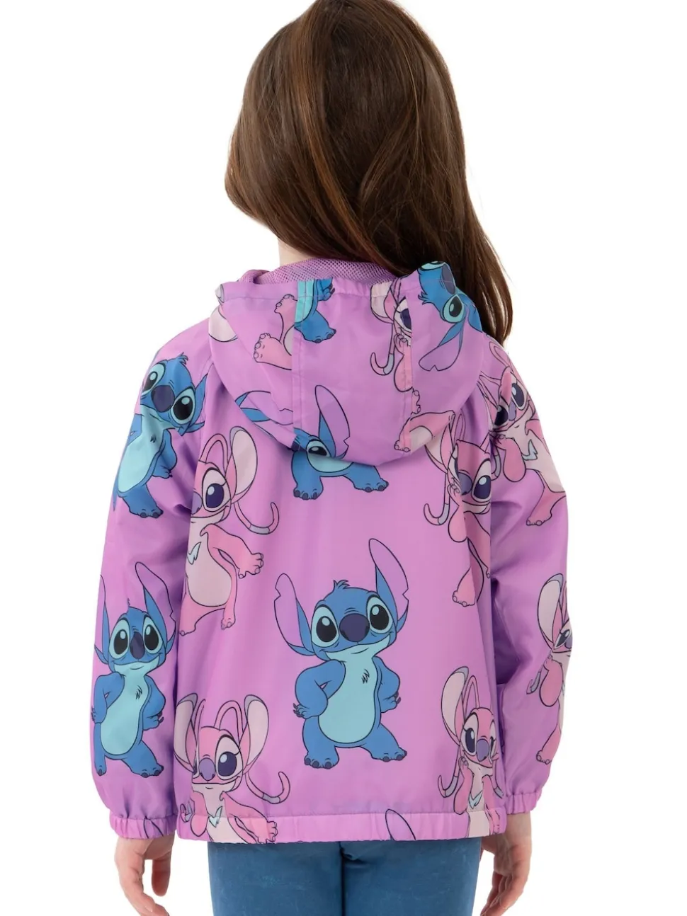 Character Purple Disney Lilo & Stitch Girls Raincoat