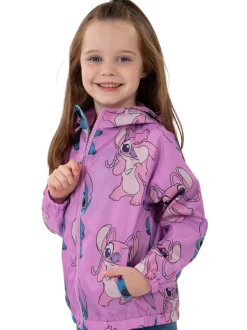 Character Purple Disney Lilo & Stitch Girls Raincoat
