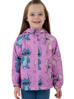 Character Purple Disney Lilo & Stitch Girls Raincoat