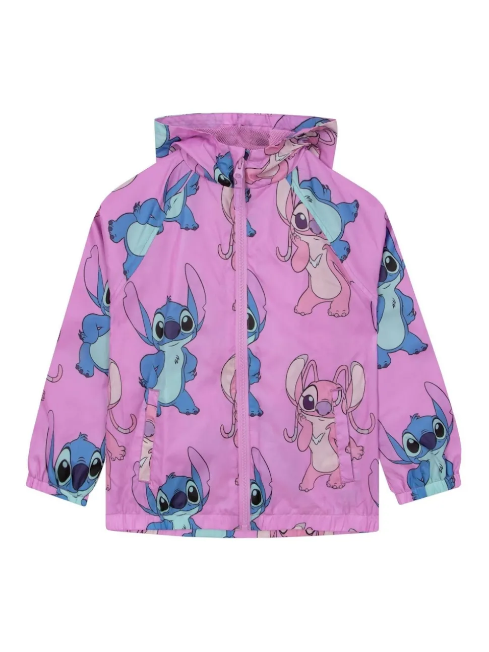 Character Purple Disney Lilo & Stitch Girls Raincoat