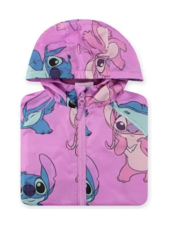 Character Purple Disney Lilo & Stitch Girls Raincoat