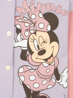 Character Purple Disney Minnie Mouse Bomber Jacket