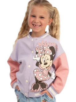Character Purple Disney Minnie Mouse Bomber Jacket