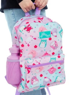 Character Purple Squishmallows 4 Pc Backpack Set