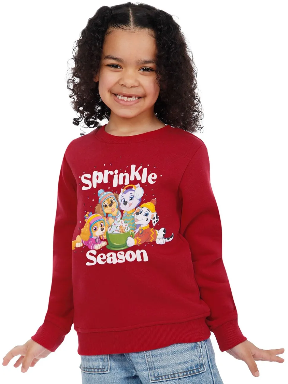 Character Red PAW Patrol Christmas Sweatshirt