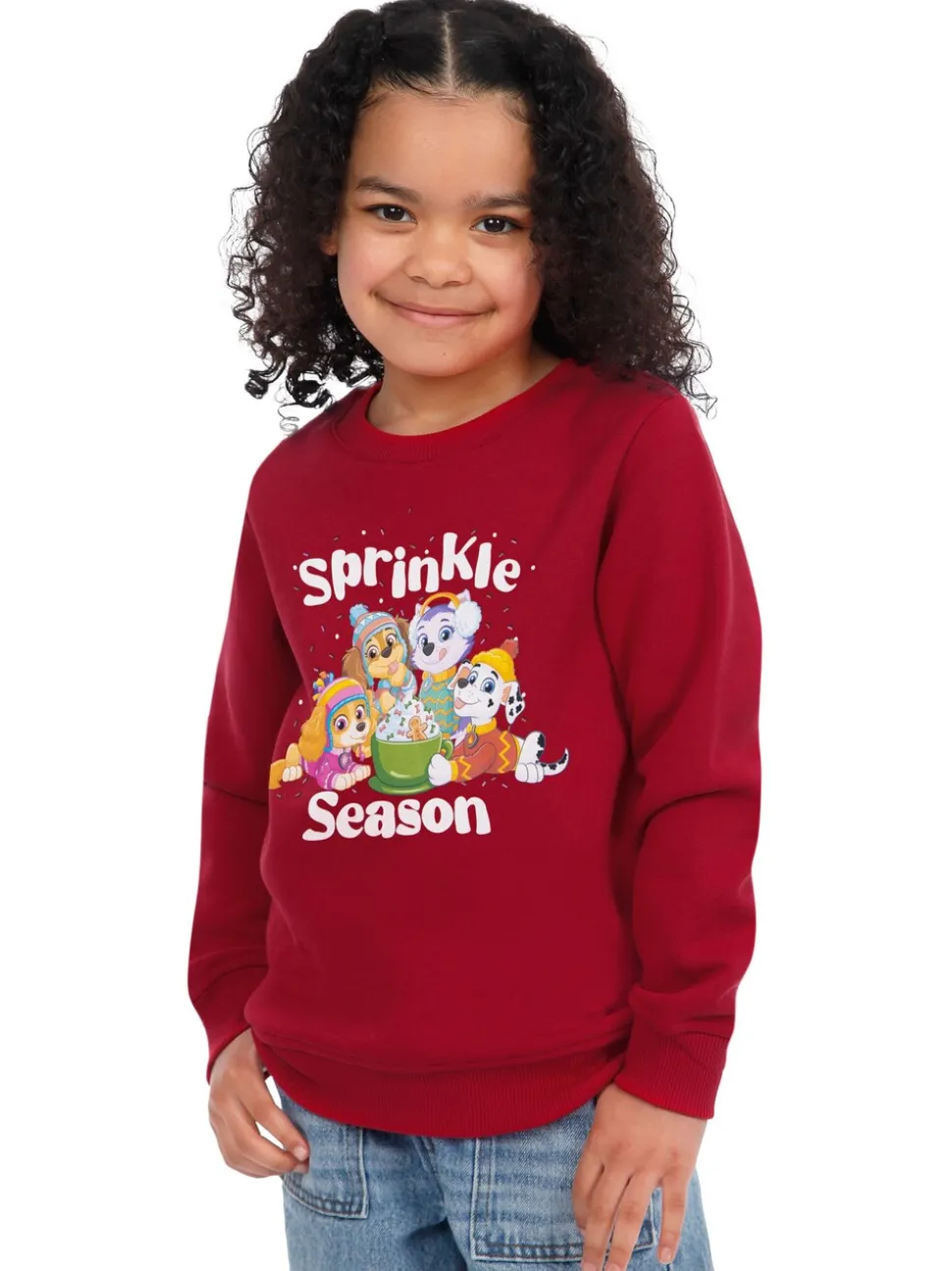 Character Red PAW Patrol Christmas Sweatshirt