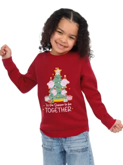 Character Red Peppa Pig Christmas Sweatshirt