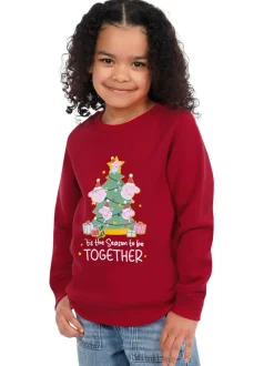 Character Red Peppa Pig Christmas Sweatshirt