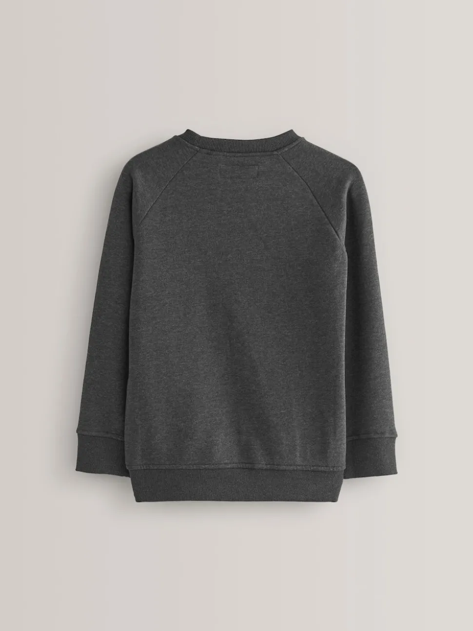 Charcoal Crew Neck School Sweater (3-17yrs)